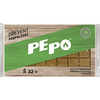 PE-PO Holzanzünder, 32 Anzünder, Packung