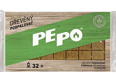 PE-PO Holzanzünder, 32 Anzünder, Packung