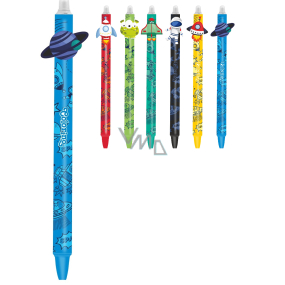 Colorino gummierter Stift Space Life blau, blaue Mine 0,5 mm