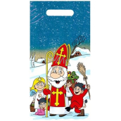 Presse-Nikolaus-Sack mit Locher Nikolaus, Teufel, Engel 195 x 400 mm