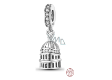 Sterling Silber 925 London St. Pavla, Reise-Armband-Anhänger