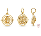 Sterling Silber 925 Harry Potter - Zeitumkehrer, Armband-Anhänger