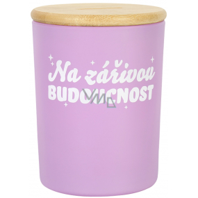 Albi Glas Geldkassette Für eine gute Zukunft 10,5 x 13,5 cm