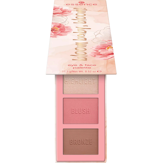 Essenz Bloom Baby, Bloom! augen- und Gesichtspalette 01 Make it bloom 11,5 g