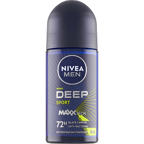 Nivea Men Deep Sport Kugel Antiperspirant, 50 ml