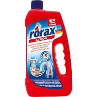 Rorax 2in1 Gelreiniger für Abflüsse, 1 l