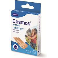 Cosmos wasserdichte Pflaster Größe 2, Paket mit 20 Stück
