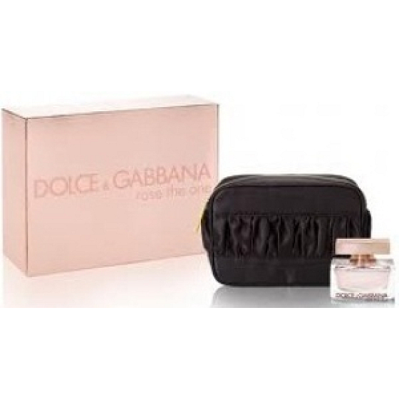 Dolce & Gabbana Rose der Eine Eau de Parfum 50 ml + Kosmetikhandtasche, Geschenkset