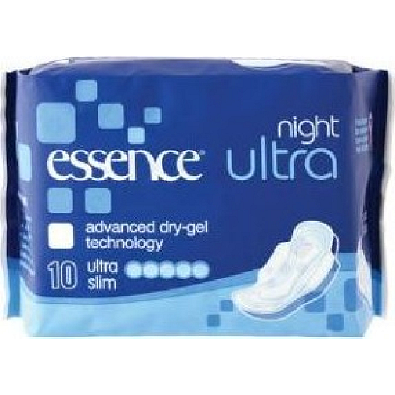 Essence Ultra Night Intimeinsätze mit Flügeln 10 Stück
