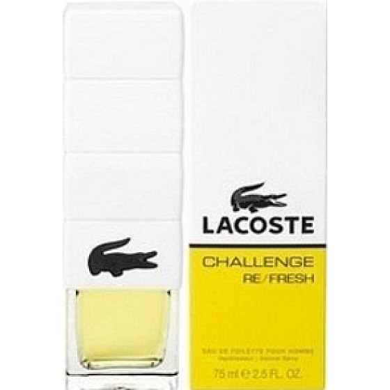 Lacoste Challenge Re / Frisches Eau de Toilette für Männer 75 ml