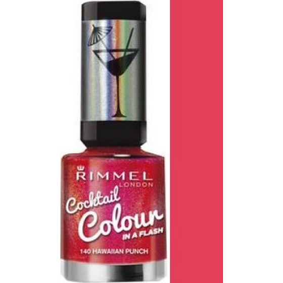 Rimmel London Cocktail Color Nagellack 140 Hawaiian Punch 8 ml