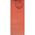 Alvarak Geschenk Papiertüte für eine Flasche 36 x 13 x 9 cm rote Sterne 1 Stück 211113