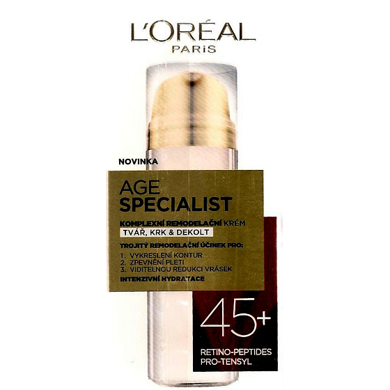 Loreal Paris Age Specialist 45+ komplexe Umgestaltungscreme für Gesicht, Hals und Dekolleté 50 ml