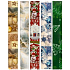 Nekupto Geschenkpapier 70 x 200 cm Weihnachtsmischung 60 Stück