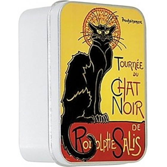 Le Blanc Rose - Chat Noir Naturseife fest in Schachtel 100 g