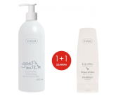 Ziaja Ziegenmilch Körperlotion 400 ml + Ziegenmilch Handcreme 80 ml, Duopack