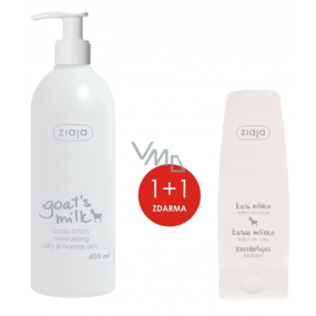 Ziaja Ziegenmilch Körperlotion 400 ml + Ziegenmilch Handcreme 80 ml, Duopack Ziaja Ziegenmilch Körperlotion 400 ml + Ziegenmilch Handcreme 80 ml, Duopack