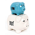 Albi Schatzkiste Piggy exklusiv His Her Ferkel blau Größe: 18 x 14 x 10 cm