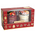 Herz & Zuhause Warme Weihnachten + Lebkuchenhaus Soja-Duftkerze große Verbrennungen bis zu 70 Stunden 2 x 310 g Geschenkset