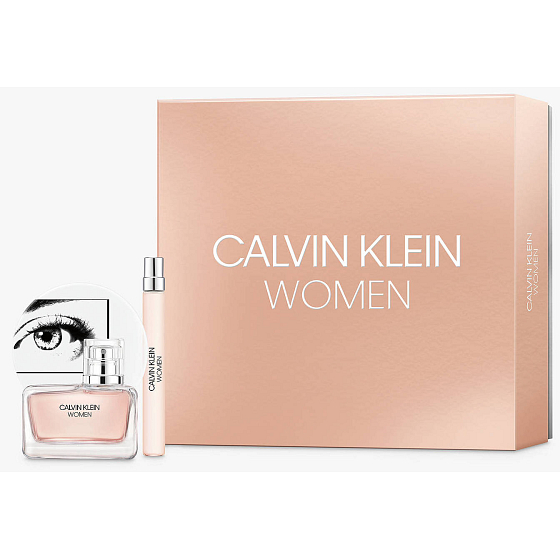 Calvin Klein Frauen parfümiertes Wasser für Frauen 50 ml + parfümiertes Wasser 10 ml, Geschenkset