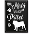 Nekupto Haustiere Magnet Bulldogge 66 x 90 x 2 mm
