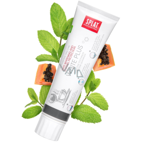 Splat Professional White Plus bioaktive Zahnpasta bleicht sicher und poliert die Zähne zu einem hohen Glanz 100 ml