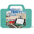 If The Travel Book Rest Reisebuch- / Tablet-Halter Mint 180 x 10 x 142 mm