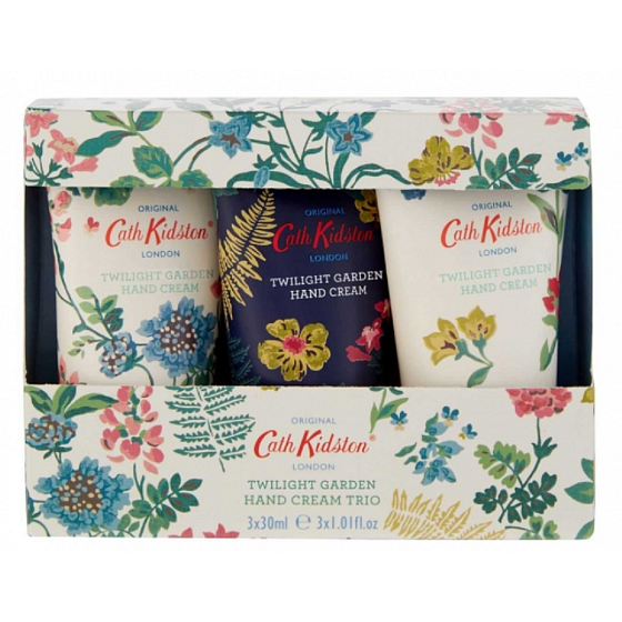 Heathcote & Ivory Twilight Garden Pflegecreme für Hände und Nägel 3 x 30 ml, Kosmetikset