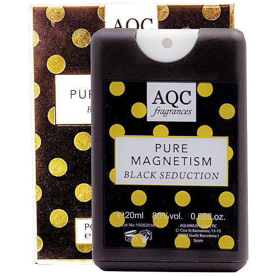 AQC Fragrances Pure Magnetism Black Seduction Eau de Toilette für Frauen 20 ml