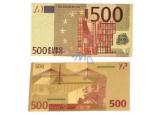 Talisman Gold Kunststoff-Banknote 500 EUR