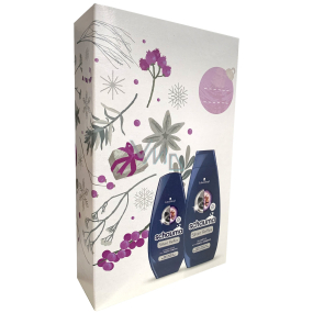 Schauma Silver Reflex Shampoo für gebleichtes blondes, graues oder weißes Haar 400 ml + Conditioner für gebleichtes blondes, graues oder weißes Haar 250 ml, Kosmetikset