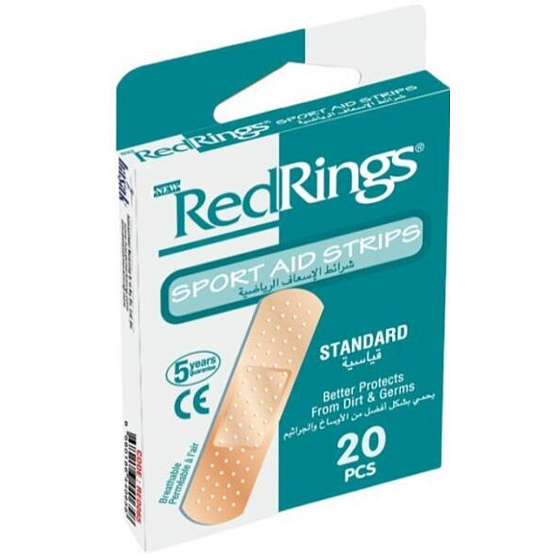RedRings Standard Sports Pillow Patch 20 Stück