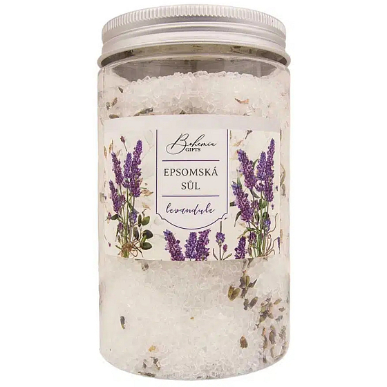 Bohemia Gifts Bittersalz mit Kräutern Lavendel 400 g
