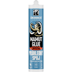 Den Braven Mamut Glue Crystal universal Montagekleber, transparent, 290 ml