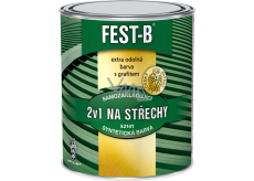 FEST-B S2141, antikorozní nátěr na železo, 0155 antracit, 0,8 kg