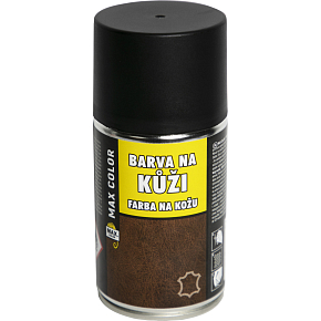 Max Color Lederfarbe, schwarz, 250 ml