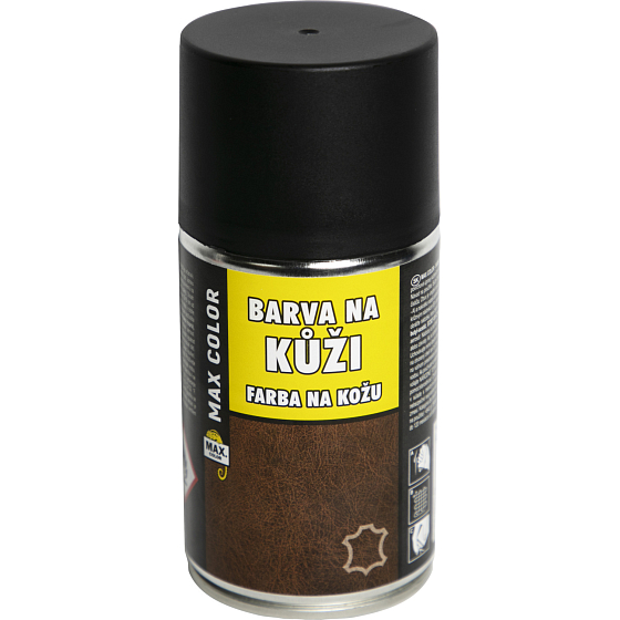 Max Color Lederfarbe, schwarz, 250 ml