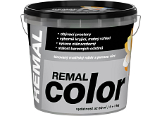 REMAL Color Malerfarbe für Wände Platina, 5+1 kg