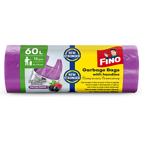 Fino Müllsäcke mit Griffen, 60 L