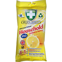 Green Shield antibakterielle Reinigungstücher, 50 St.