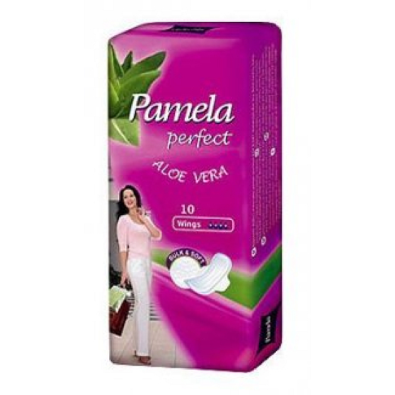 Pamela Perfect Wings Aloe Vera Intimpolster 10 Stück