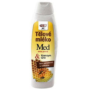 Bione Cosmetics Med und Q10 nährende Körpermilch 500 ml