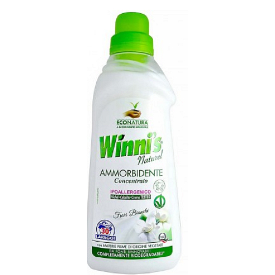Winnis Eko Ammorbidente hypoallergener konzentrierter Weichspüler mit blumigem Duft 30 Dosen 750 ml