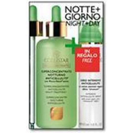 Collistar Superconcentrated Night Treatment 200 ml + Siero Intensivo Anticellulite Intensives Anti-Cellulite Serum 50 ml, Kosmetikset