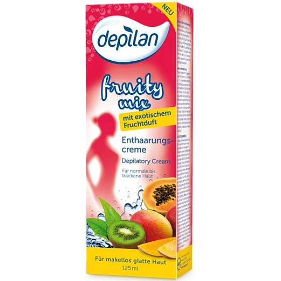 Depilan Fruity Mix Enthaarungscreme für exotische Früchte 125 ml