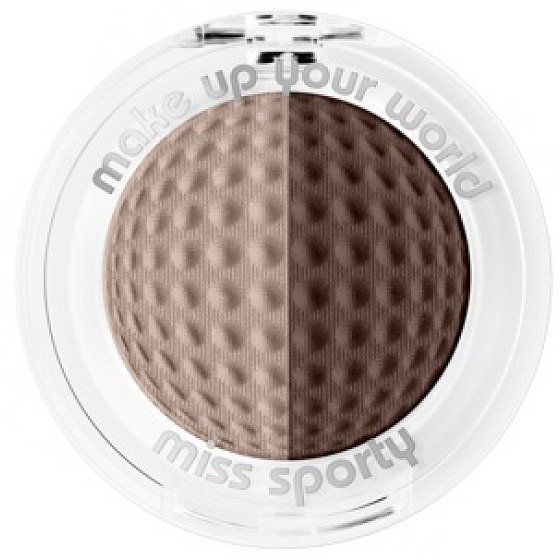 Miss Sports Studio Farbduo Lidschatten 201 Brauner Tango 2,5 g