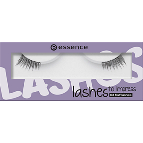 Essence Lashes To Impress künstliche Wimpern 03 Half Lashes 1 Paar