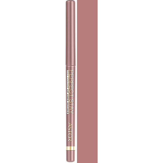 Astor Perfect Stay Lip Liner Definer Automatischer Lippenstift 001 Silky Rose 1,4 g