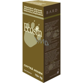 Ecosin Smart Schwamm für Tiere eliminiert Hefeorganismen auf Haut, Fell, Krallen und anderen Hautderivaten 10 x 3 g