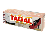 Tagal Farblose selbstpolierende Schutzcreme mit Applikator für Lederschuhe 50 g